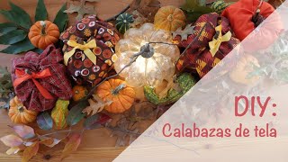 DIY: Calabazas de tela