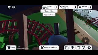 Minimum Castle Roller Coaster POV in Western Mines 2