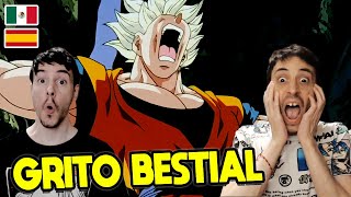 ESPAÑOLES REACCIONAN A DRAGON BALL Z LATINO 🔥 GOKU SEPARA LA TIERRA CON SU PODER 🔥 GOKU VS KID BOO