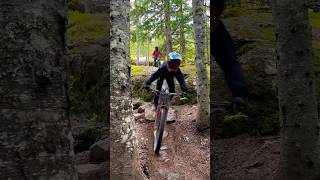 FRENCH CONNECTION with my kids at Whistler Bike Park 🇫🇷🤌 #whistler #mtb #shorts #sports