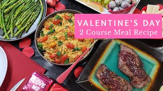 Easy Valentine's Day Recipe | Best 2 Course Romantic Dinner