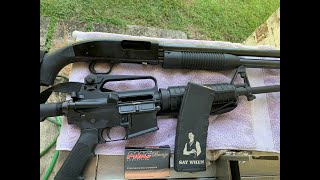 AR 15 VS 12 Gauge Home Defense Distances (Read Desc)