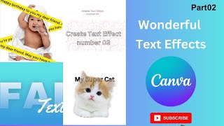 Transparent Text Effect in Canva - Part 02