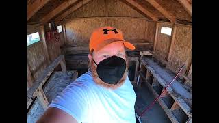 Time Lapse of Chicken Coop Cleaning