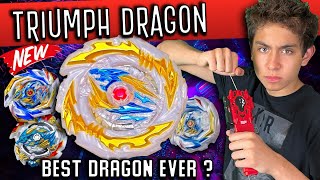 Beyblade Burst - Triumph Dragon - Best Ever?  Beyblade Surge Tournament & Review!  SpeedStorm