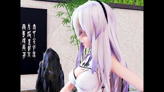 【VOCALOID MMD／4K／60FPS】Yowane Haku【Number 9】