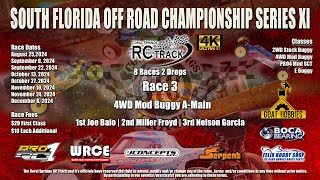 South Florida Off Road Championship Series XI | 4WD Mod Buggy | Race 3 September 22. 2024