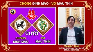 Xem Tuổi Vợ Chồng - Video 20 | Nam Tuổi Đinh Mão Lấy Vợ Tuổi Mậu Thìn | Nam 1987 vợ 1988 Hợp Không