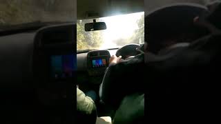 off roading in village by Renault kwid