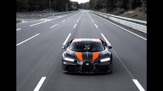 Bugatti broke 300 mph barrier and set the Ultimate Speed Record of 305 mph (490 km/h) !