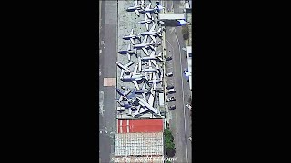 Can anyone tell me how these planes are arranged like this？#short