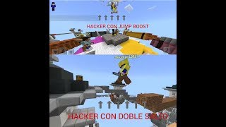 🏹DOS HACKERS EN SKYWARS MINECRAFT PE