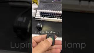 Lupine Headlamp with Bluetooth remote