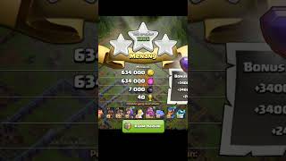 Nyaris limit tapi sukses Penyerangan yg menegangkan #fypシ゚viral #clashofclans