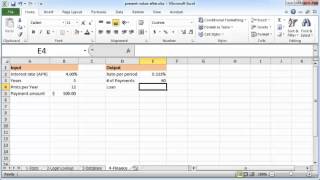 Excel tutorial: Present value (PV) in excel 2010