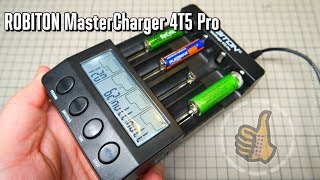 Обзор: Robiton Mastercharger 4T5 Pro 🔋 Зарядное устройство универсальное