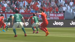 PES 2016 - PS4 Demo - Arjen Robben Crazy Finesse Goal