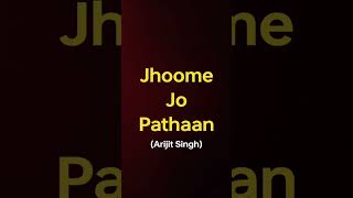 Jhoome Jo Pathaan || Arijit Singh || SRK ||WhatsApp Status #short #viral #srk #pathaan #arijitsingh