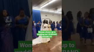 Woman gets abandoned at altar when husband never shows up to wedding #viral