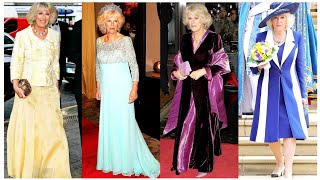 40+Camille Parker Most Stylish outfits Ever||Royal Maxi Dresses design