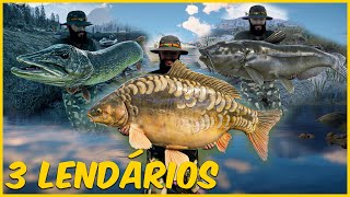 PESQUEI OS 3 LENDÁRIOS GIGANTES DA SEMANA - CALL OF THE WILD THE ANGLER GAMEPLAY