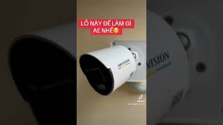 Làm như này liệu có đúng kỹ thuật chưa ae nhể #xuhuong #dangtiencamera #camera360 #ezviz #hikvision