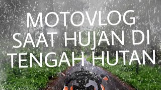 Lewat Hutan & Jalan Rusak || kaliwadas - Tlagasana ||  MOTO VLOG #1