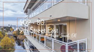 SOLD! - 80 9th Street E., Unit #502, Owen Sound, Ontario