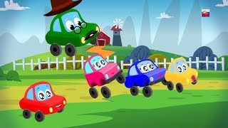 семейство автомобильных пальцев | детские рифмы | детские песни | Nursery Rhymes | Car Finger Family