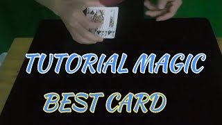 TUTORIAL MAGIC CARD TRICK BEST // EASY MAGIC