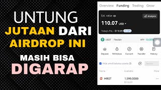 AIRDROP CRYPTO MRST MINING UDAH CAIR JUTAAN RUPIAH 💰💰