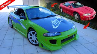 Mitsubishi Eclipse Fast & Furious en 20 minutos | Transformación