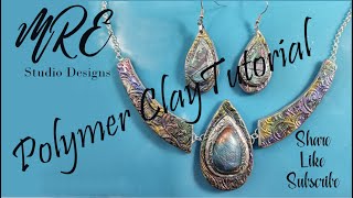 Three Piece Necklace - Polymer Clay Tutorial