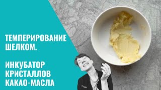 Темперирование "шелком". Инкубатор кристаллов какао-масла