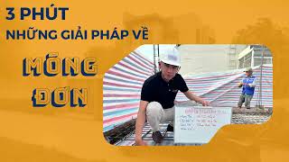 [3 phút chia sẻ] Những lưu ý khi thi công Móng Đơn Nhà Phố - Xây Nhà Trọn Gói - Nhà Đẹp Trường Tồn