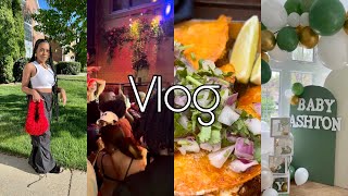 Busy Weekend Vlog | Baby Blessing , Club, Friends, and Baby shower!