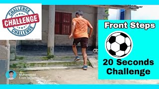 20 Seconds Challenge Front Steps