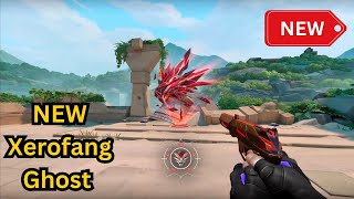 *NEW* Xerofang Ghost showcase in game | valorant Xerofang Ghost #valorant