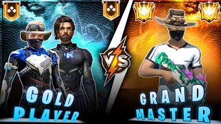 GOLD PLAYER vs GRAND MASTER👿 DOMINATING 1 VS 2 CHALLENGE OF ENEMIES 😱|| POCO F3 🤣🤣