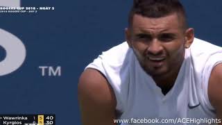 Wawrinka v Kyrgios CANADA 2018 Highlights (HQ, Extended)