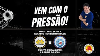 🚨CRICIUMA X BAHIA🚨 - 🏆SÉRIE B 2022 #aovivo #heribertohulse