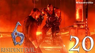 Resident Evil 6 (PS4) Прохождение игры #20: Устанак