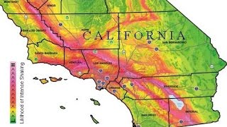 Southern California Earthquake Simulation - Perspective View of Woodland Hills 2016