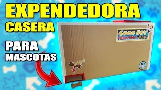 EXPENDEDORA AUTOMÁTICA de golosinas para MASCOTAS - INVENTO CASERO | Te Digo Cómo