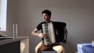 Under the sky of Paris (Sous le ciel de Paris) - Accordion Solo