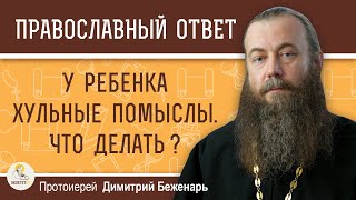 У ребенка хульные помыслы. Что делать?  Протоиерей Димитрий Беженарь