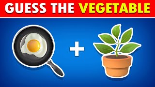 Guess the Vegetable by Emojis 🥦🥕🥬🍅