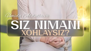 SIZ  NIMA  XOHLAYSIZ