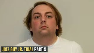 Joel Guy Jr. Trial (Pt 8) | Photos from Arrest + Premeditation Surveillance Footage