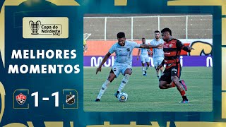 VITÓRIA 1 X 1 ABC I MELHORES MOMENTOS I COPA DO NORDESTE 2023